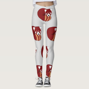 Red Panda Leggings