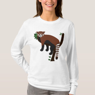 Red Panda Long Sleeve Shirt