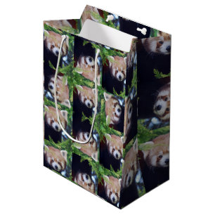 Red Panda Medium Gift Bag