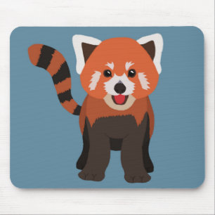 Red Panda Mousepad
