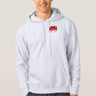 Red Panda Network Zip Hoodie - Dark