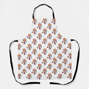 Red Panda Nurse Apron