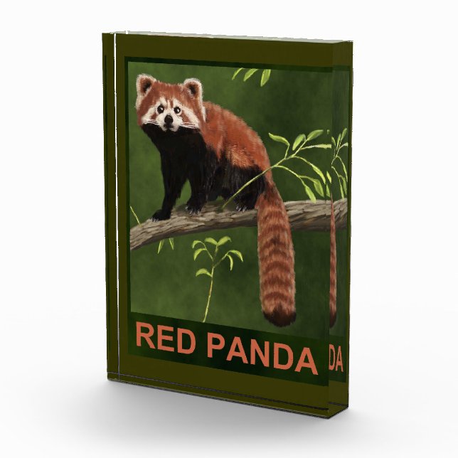 Red Panda Photo Block (Right)