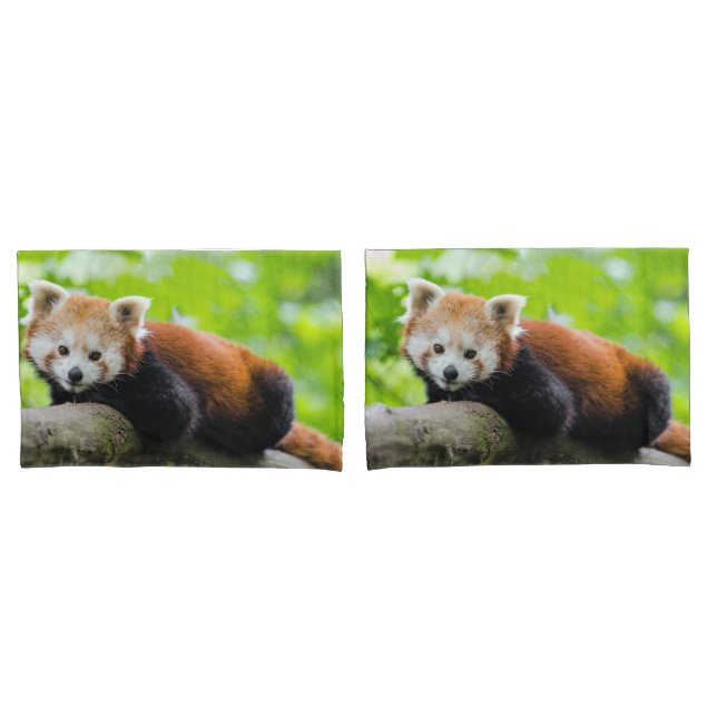 Red Panda Pillowcase (Front-Set)