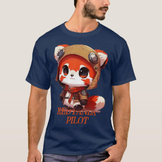 Red Panda Pilot 2 T-Shirt
