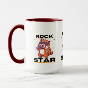 Red panda: Rock Star Mug