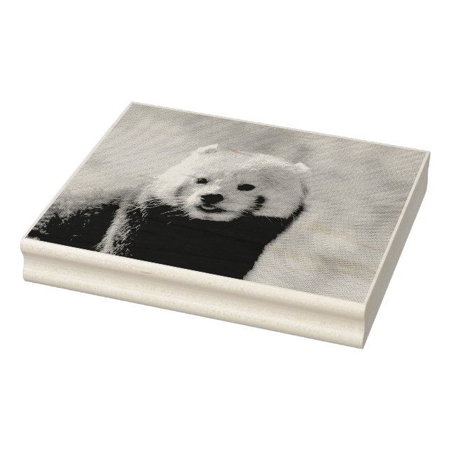 Red Panda Rubber Stamp (Stamp)