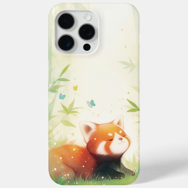 Red Panda Sanctuary Case-Mate iPhone Case (Back)