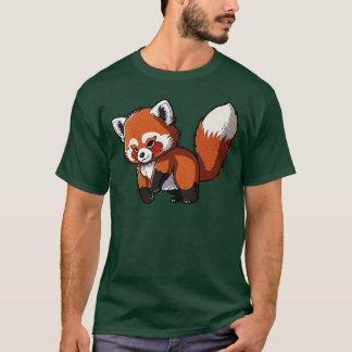 Red Panda Sticker 2 T-Shirt