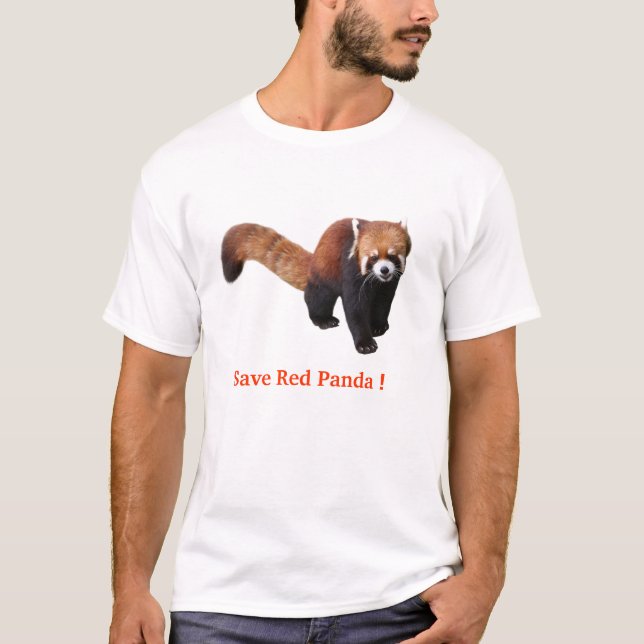 "Red Panda" T-Shirt (Front)