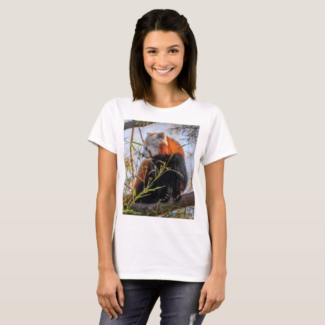Red panda T-Shirt (Front Full)