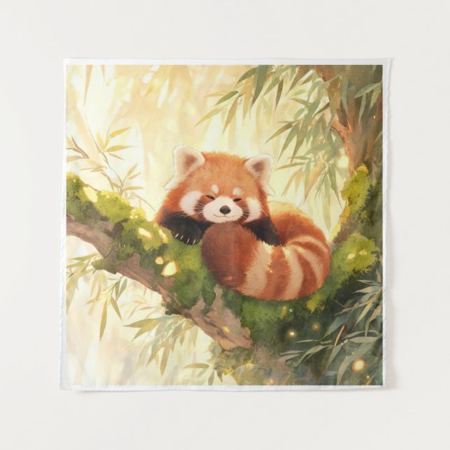 Red Panda Tapestry (Front)