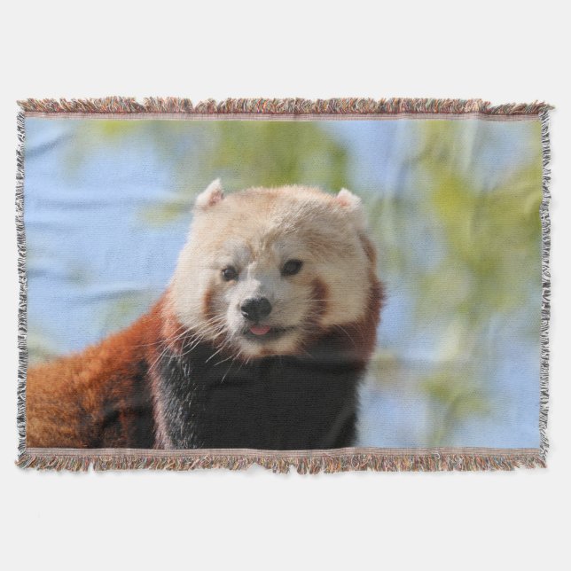 Red Panda  Throw Blanket (Front)