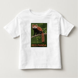 Red Panda Toddler T-Shirt
