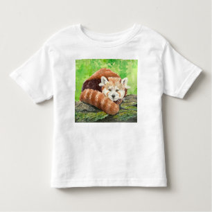 Red panda toddler T-Shirt