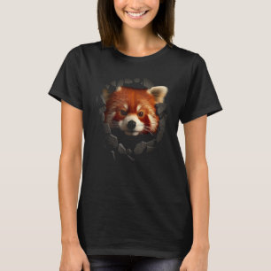 Red Panda Wall Artwork Animal Red Panda T-Shirt