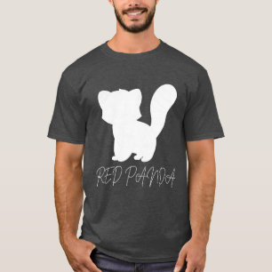 Red panda white shadow T-Shirt