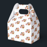 Red Panda With Snowman In Winter For Christmas Fav Favour Box<br><div class="desc">Red panda with snowman in winter for Christmas - a snowman for winter and Christmas. A winter greeting in the cold season for the holidays. Christmas red panda with snowman.</div>