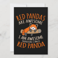 Red Pandas Are Awesome Cute Pet Animal Panda Lover