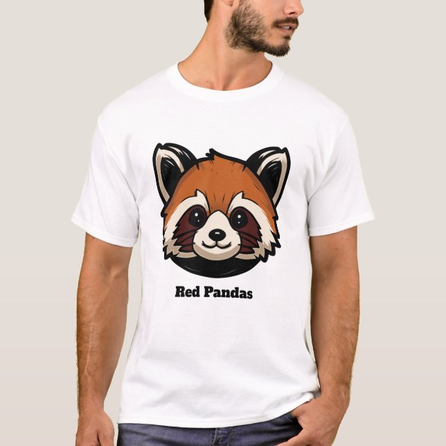 Red Pandas Custom T-Shirt (Front)