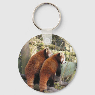 Red Pandas Keychain