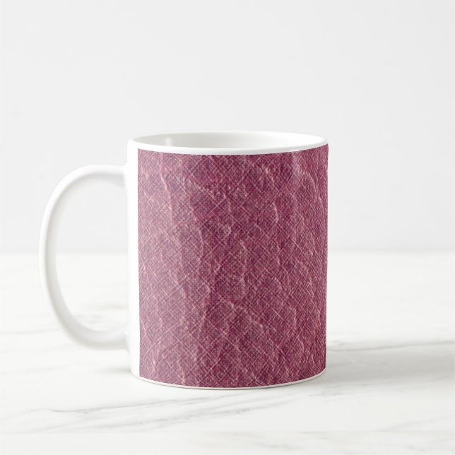 Red paper texture, dark backgroundabstract coffee mug (Left)