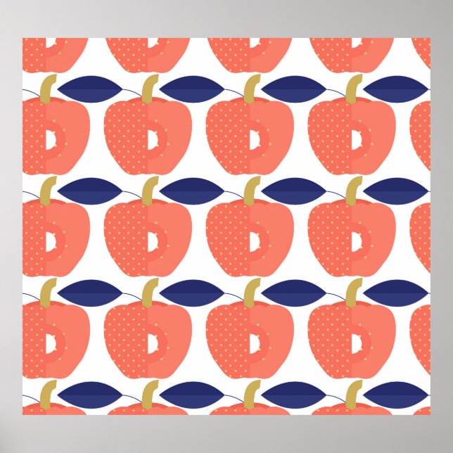 Red Paprika: Spice Inspired Seamless. Poster (Front)