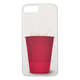 red party cup  with drink iPhone 8/7 case
