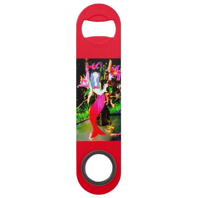red partying mermaid (Front)