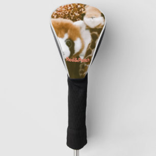 Red&Patch Golf Head Cover