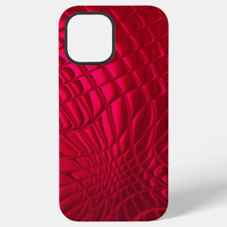 Red patterned iPhone case