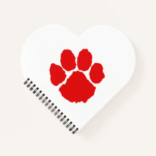 Red Paw Coffee Notebook