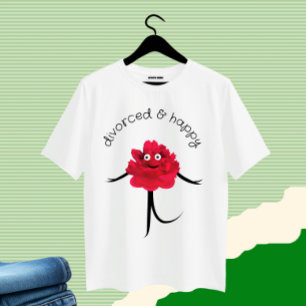 Red peony T-Shirt