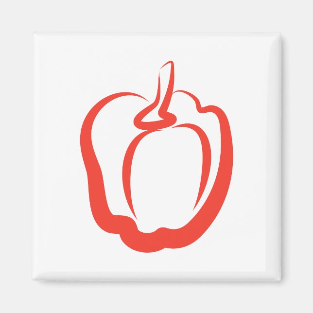 Red Pepper Magnet (Front)