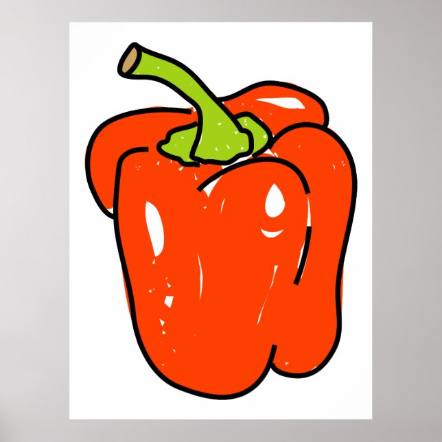 Red Pepper Poster (Front)