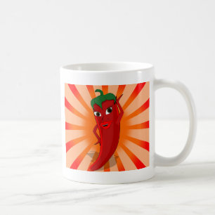 Red Pepper Superstar Coffee Mug