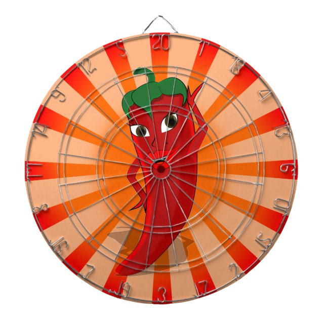 Red Pepper Superstar Dartboard (Front)