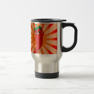 Red Pepper Superstar Travel Mug