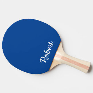 Red Personalised Name Ping Pong Paddle