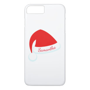 Red Personalised Santa Hat iPhone 7 iPhone 8 Plus/7 Plus Case