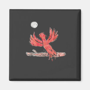 Red Phoenix  Magnet