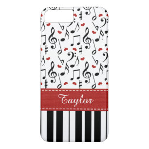 Red Piano Keyboard iPhone 8 Plus/7 Plus Case