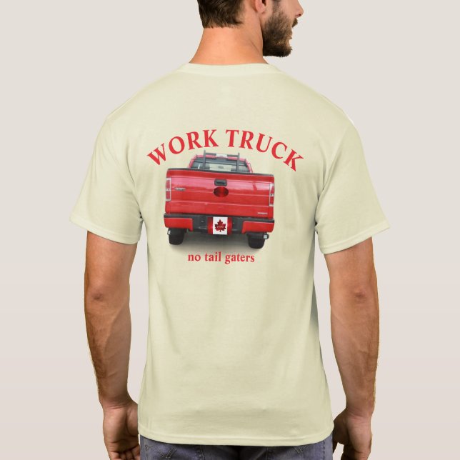 red pick up T-Shirt (Back)