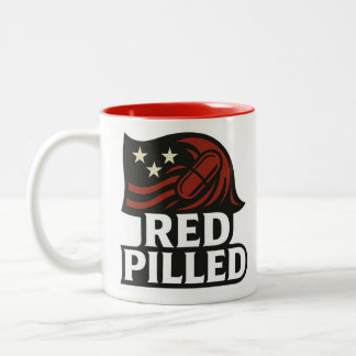 Red Pilled™ Mug – Sip Up. Speak Up.