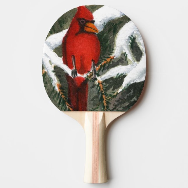 "Red" Ping Pong Paddle (Front)