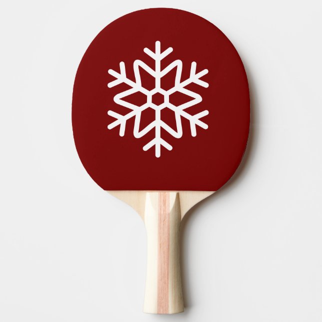 Red Ping Pong Paddle (Front)