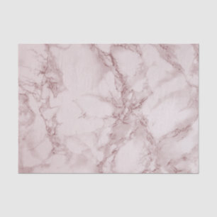 Red Pink and White Marble Design Tissue Paper
