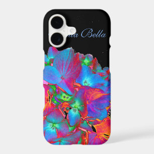 Red pink blue purple floral colourful floral