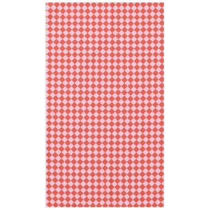 Red & Pink Chequerboard Tablecloth