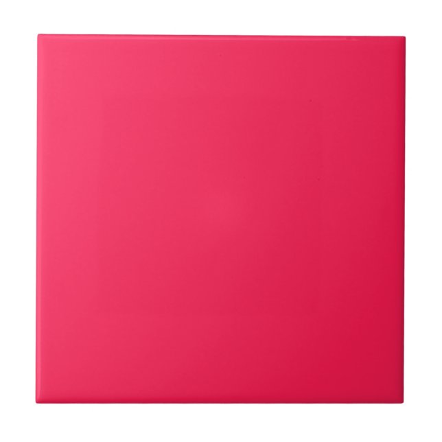 Red Pink Colour Tile (Front)